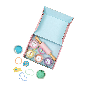 Набор теста для лепки LUKNO с аксессуарами "Волшебная сказка"